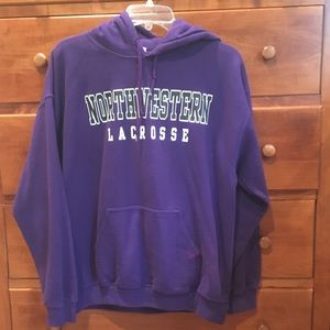 Northwestern lacrosse hoodie